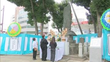 「歴史と教訓の継承は使命」終戦間際214人が犠牲になった久留米空襲から81年　福岡県久留米市の公園で慰霊式