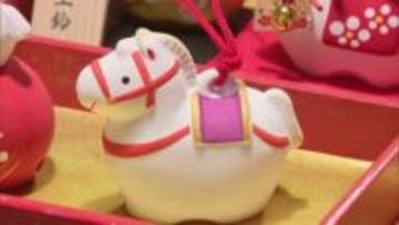 「1年間うま（午）くいきますように」　櫛田神社で正月の縁起物準備　福岡