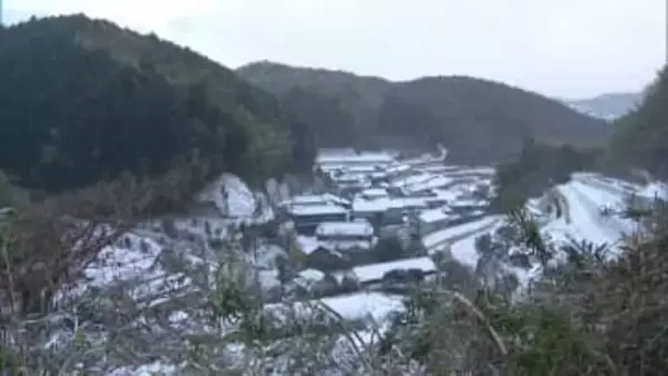 福岡・佐賀の大雪注意報は解除　９日朝の最低気温は筑後・筑豊・佐賀南部で－４℃の予想