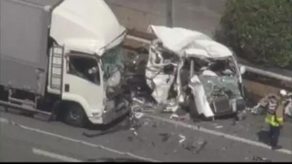 【九州道の玉突き死傷事故】トラック運転手の男(51)を逮捕　過失運転致死傷の疑い　福岡