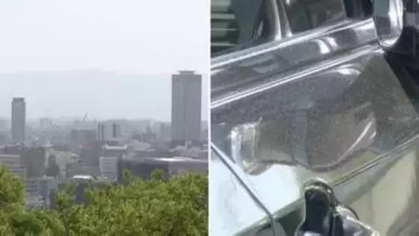 ”黄砂飛来”4月下旬から5月にかけてピークに　生活や体にも影響　洗車時の注意点は