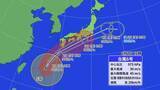 「【台風6号】進路図･関東甲信地方の風と雨シミュレーション　2～3日の最大瞬間風速は45メートル･24時間降水量は200ミリ予想」の画像1