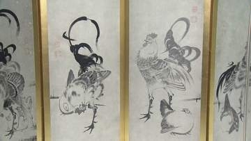 「40年～50年描き出すとこんな鶏になっちゃう」江戸時代の絵師・伊藤若冲　30代と80代の作品を見比べると・・・九州国立博物館