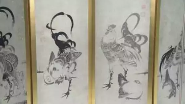 「40年～50年描き出すとこんな鶏になっちゃう」江戸時代の絵師・伊藤若冲　30代と80代の作品を見比べると・・・九州国立博物館