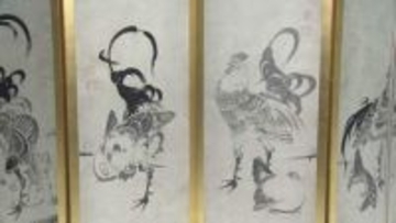 「40年～50年描き出すとこんな鶏になっちゃう」江戸時代の絵師・伊藤若冲　30代と80代の作品を見比べると・・・九州国立博物館