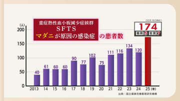 秋もマダニ感染症に注意！患者数は過去最多を更新　山の中、公園の芝生・・・野生動物が人の生活圏に運ぶおそれも　身を守るには”肌の露出を減らす”