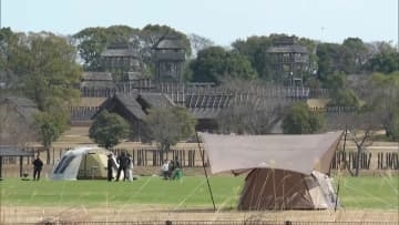 「吉野ヶ里歴史公園」にキャンプ場　4月にオープン　復元された”弥生時代”楽しみながらバーベキューやテント宿泊も　佐賀