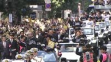 「こっち向いてくれたので嬉しかった」「来年も同じ景色を･･･」5年ぶり日本一のホークス　優勝祝賀パレード