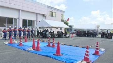 ”線状降水帯発生で道路冠水”の想定　職員や住民ら通行止めにする手順確認　去年豪雨の自治体で　福岡