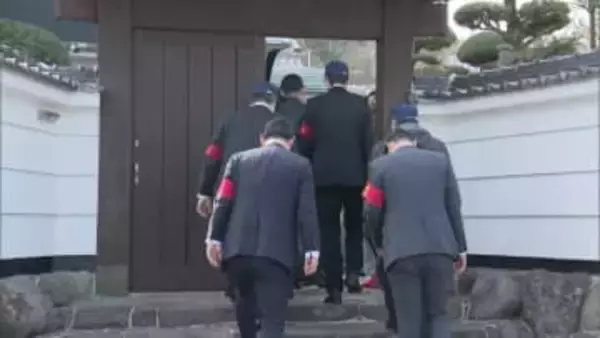 指定暴力団・道仁会の本家事務所を家宅捜索　15年前の拳銃射殺事件で元ナンバー2ら逮捕うけ　福岡県久留米市