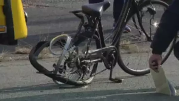 「間にあわず衝突してしまった」自転車に乗っていた男性（69）トレーラーにはねられ死亡　福岡県福智町