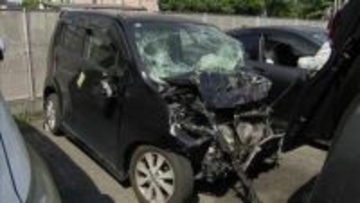 交差点で車同士の衝突事故　軽乗用車に同乗の女子大学生(20)が死亡