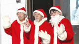 「「ひげは自前です」「メリークリスマス」区長や市の職員がサンタに　地域の高齢者に”新米や地元産食材”プレゼント　福岡県小郡市」の画像1