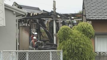 「遠くに煙と炎が見える」住宅が全焼　住人の70代の男性と連絡取れず　福岡県糸島市
