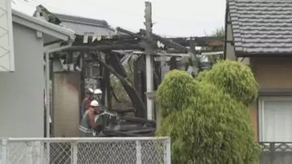 「遠くに煙と炎が見える」住宅が全焼　住人の70代の男性と連絡取れず　福岡県糸島市