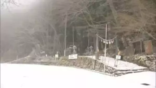 22日朝は強い寒気が流れ込み　福岡県内各地で氷点下予想