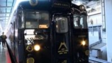 「もう、まじ最高です」1日限りの人気観光列車「かんぱち・いちろく」イベント　3号車にはカフェもオープン　JR博多駅