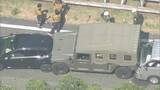 「災害派遣の自衛隊の車両が巻き込まれる　九州道で車6台がからむ玉突き事故　けが人無し　陸上自衛隊･大宮駐屯地(さいたま市)から派遣」の画像1