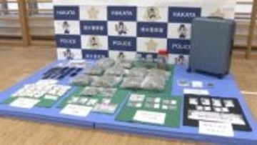 大麻やコカイン・・・違法薬物を売買したか　男女20人を逮捕　大麻取締法違反などの疑い　福岡