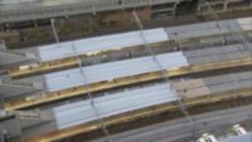 特急列車内でモバイルバッテリーから煙