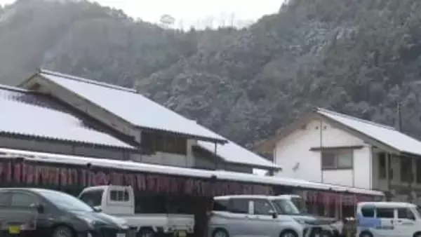 高知県内16の観測地点のうち8つの地点でこの冬一番の寒さ 24日夕方にかけて山間部で大雪のおそれ【高知】