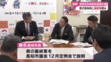 県民体育館の再整備案 県が高知市に説明 高知市青年センターのグラウンドを取り組む方針【高知】