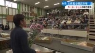《5月10日は母の日！》カーネーションの競り盛況【高知】