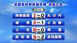 「明徳義塾・梼原・土佐・高知東が準々決勝へ　全国高校野球高知大会【高知】」の画像1