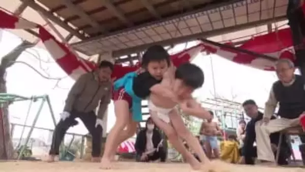 土佐清水市で園児たちが相撲大会【高知】