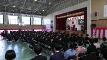 高知県内多くの公立高校で卒業式【高知】