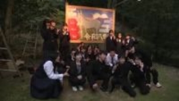 中学生が来年の干『午』を描いた巨大絵馬を仁井田神社に奉納【高知】