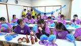 「《よさこい祭り近づく》万々商店街で初の花メダルづくり【高知】」の画像1