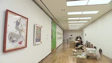 《7月24日に開幕》ジミー大西『ホームタウン高知展』の設営作業進む【高知】