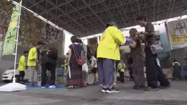 ≪青ゆず祭り『さっぱりしておいしい！』≫高知県産の青ユズを県外客らにPR【高知】