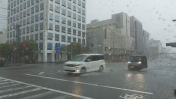 県内非常に激しい雨　高知中央と嶺北に一時大雨警報【高知】