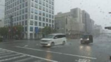 県内非常に激しい雨　高知中央と嶺北に一時大雨警報【高知】