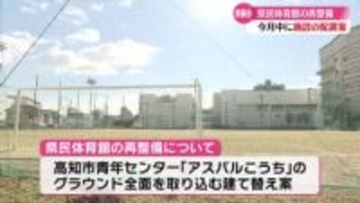 高知県議会開会 濵田知事は県民体育館の再整備について12月中に施設全体の配置案示す方針【高知】