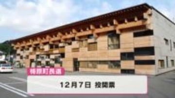 梼原町長選挙が告示 新人2人の一騎打ちの公算大【高知】