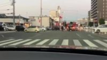 火災現場に向け緊急走行していた消防車両が一般車両と衝突 普通乗用車運転の男性が軽いけが【高知】