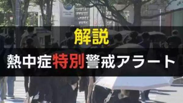 気温40℃超の酷暑日でも発表されない「熱中症“特別”警戒アラート」って？　極めてハードルの高い“最終警報”だった