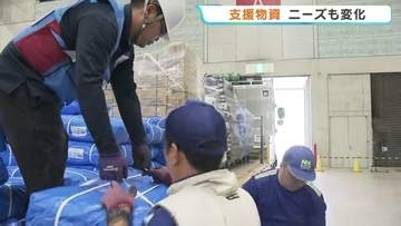 【被災地はいま】支援物資は足りている？ ニーズに変化も　益城町の物流拠点では台風対策のブルーシートなど受け入れ
