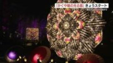 竹あかりが彩る「かぐや姫の光る庭」　サクラマチクマモトで5月末まで　熊本