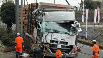【通行止め解除】熊本県菊陽町　国道443号　上下線の全面通行止めを解除