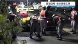 「地震でガタガタ…国道3号の復旧を　夜間の補修工事で「なだらかに」改善目指す　＜2026年熊本地震＞」の画像1