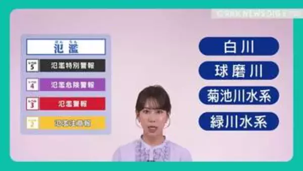 "防災気象情報が変わります" RKKテレビとラジオで放送開始　動画・音声データを熊本県内の全自治体に無償提供も