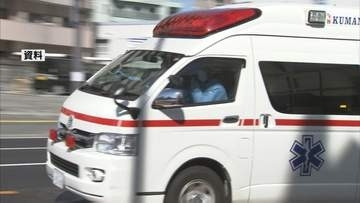 乗用車と正面衝突したバイクの男性死亡　熊本・小国町