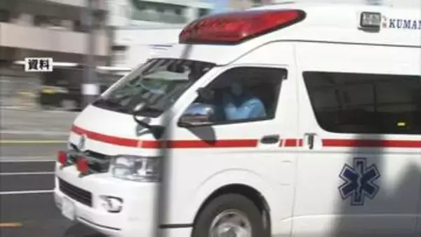 乗用車と正面衝突したバイクの男性死亡　熊本・小国町