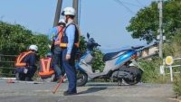 中学生が"原付バイク3人乗り"か…車と衝突し2人を病院搬送　熊本・嘉島町