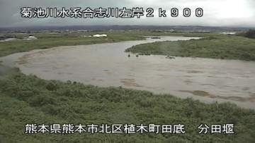 【熊本の一級河川】ライブ配信　白川・緑川・菊池川　今の様子