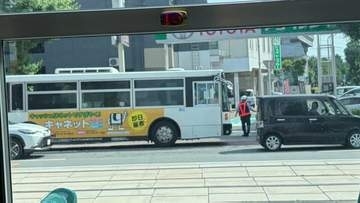 路線バスが中学生が乗る自転車と接触　13歳の男子中学生が腕や脚の骨を折る重傷　熊本市